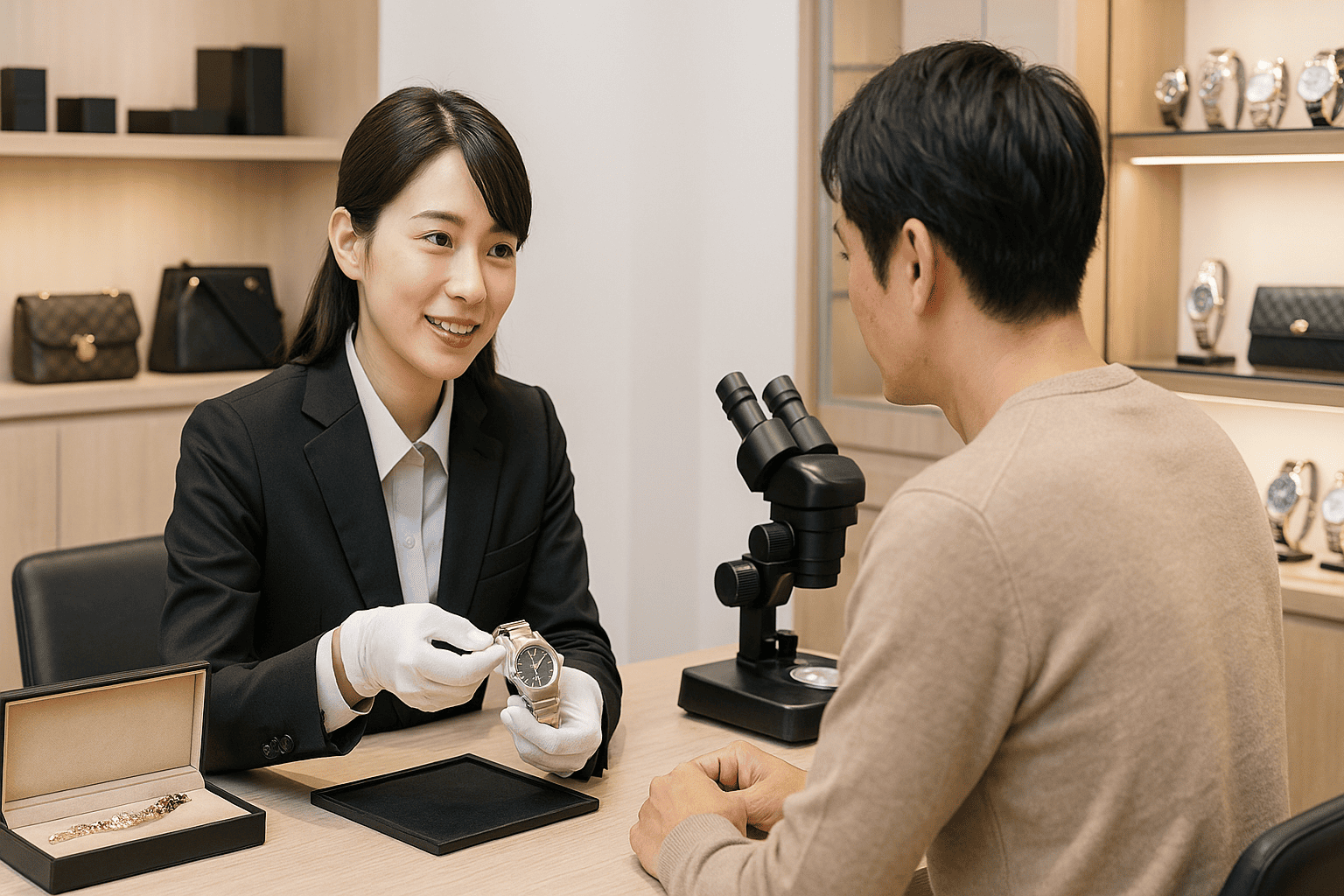 ウォッチニアン買取専門店の強み（鑑定士、高価買取、名古屋大須店）
