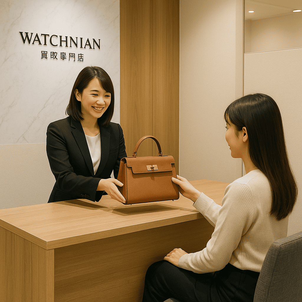 ウォッチニアン買取専門店 なんばマルイ店の明るく清潔な店内風景