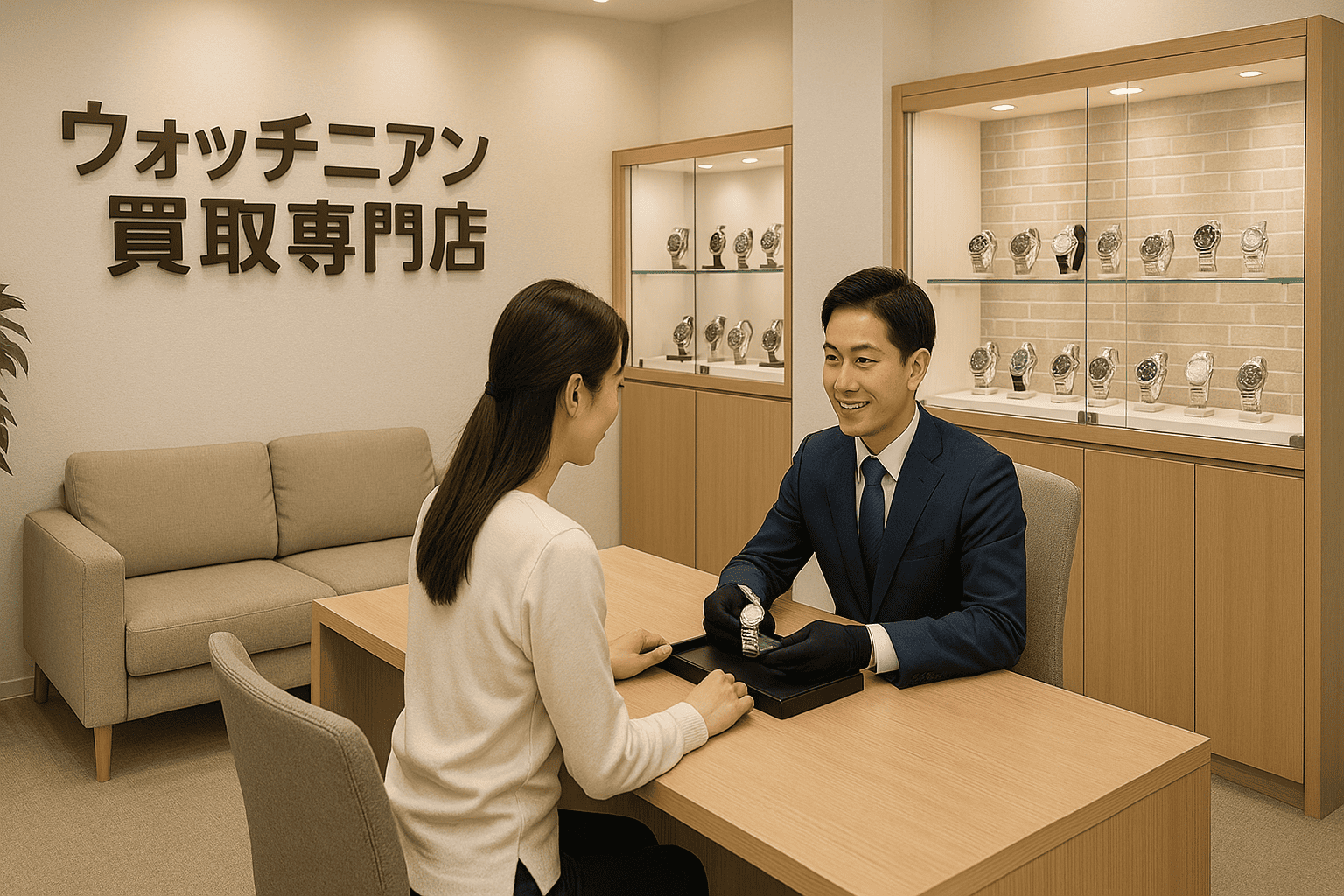 ウォッチニアン買取専門店 恵比寿の店舗外観または内装のイメージ