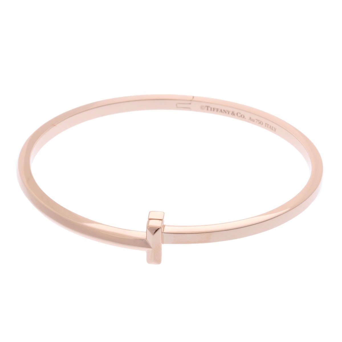 ティファニー Ｔワン ナロー ヒンジ バングル買取実績