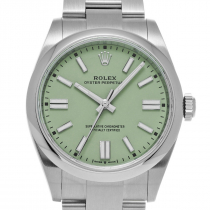 ロレックス オイスターパーペチュアル 134300 ピスタチオ文字盤